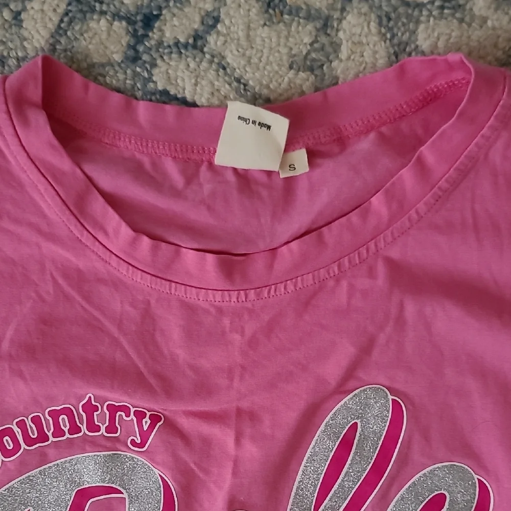 Country Babe Pink Women's Short Sleeve Tee - Picture 4 of 4